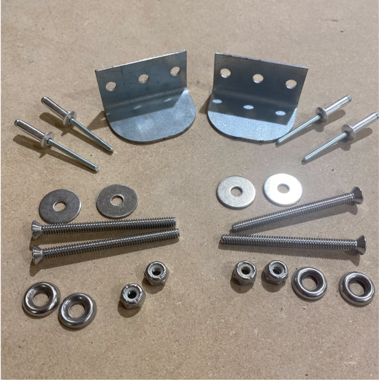 CANOE | Aluminum support kit for thwart